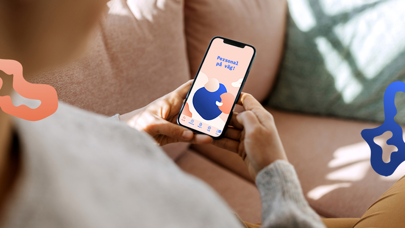 Arbetsgivare löser personalbehov med hjälp av Pamoja-appen i telefonen.